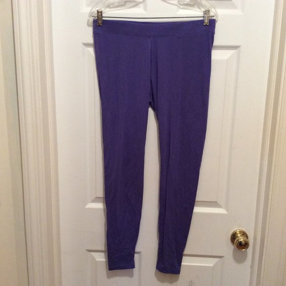 UGG Pants - UGG Leggings L Purple Elastic Waist Stretch Solid